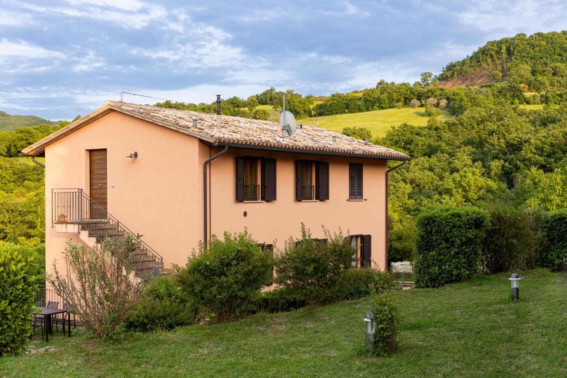 Relais Parco Del Subasio Villa Piano Delle Pieve Exteriör bild